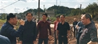 刘总陪同农委领导视察高标准农田